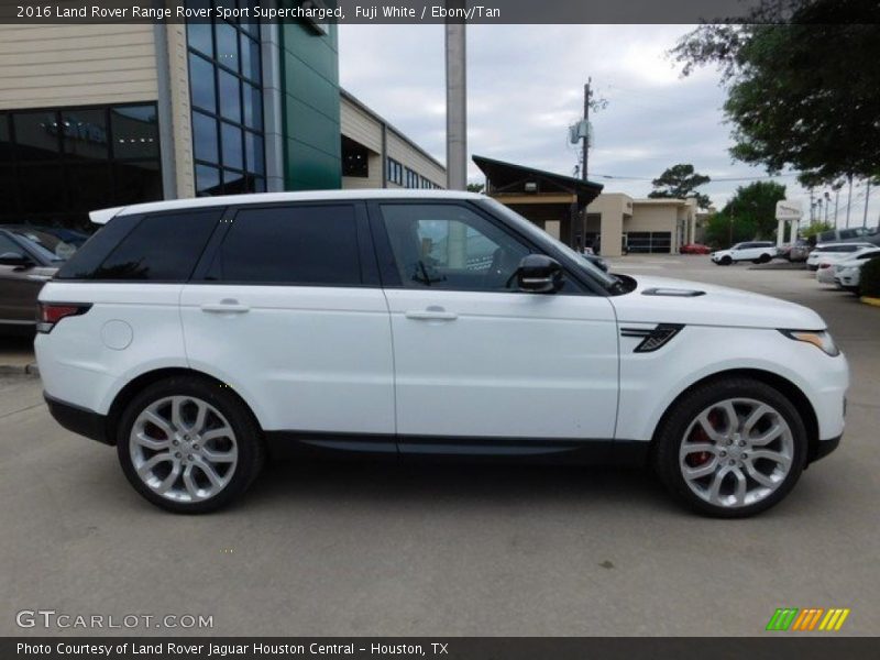 Fuji White / Ebony/Tan 2016 Land Rover Range Rover Sport Supercharged