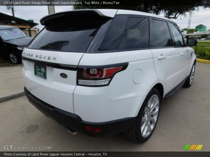Fuji White / Ebony/Tan 2016 Land Rover Range Rover Sport Supercharged