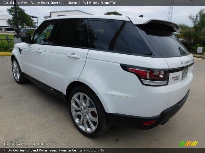 Fuji White / Ebony/Tan 2016 Land Rover Range Rover Sport Supercharged