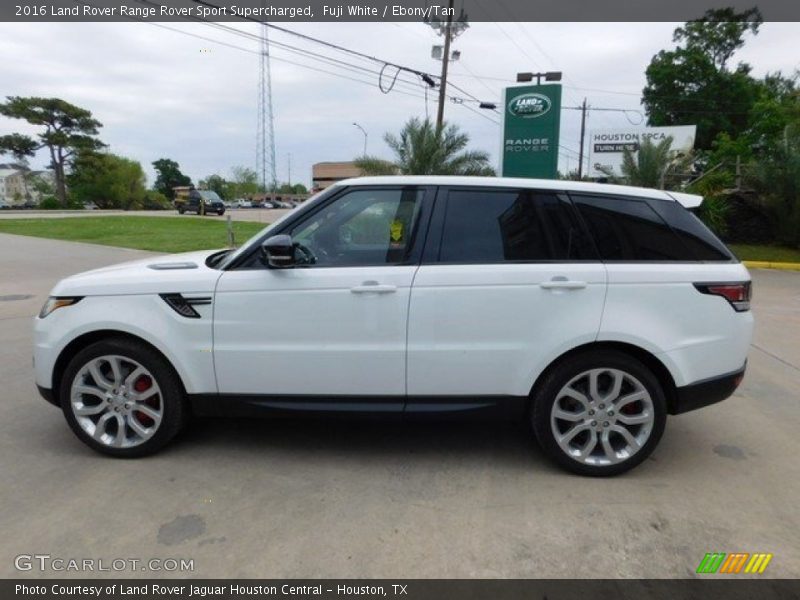 Fuji White / Ebony/Tan 2016 Land Rover Range Rover Sport Supercharged