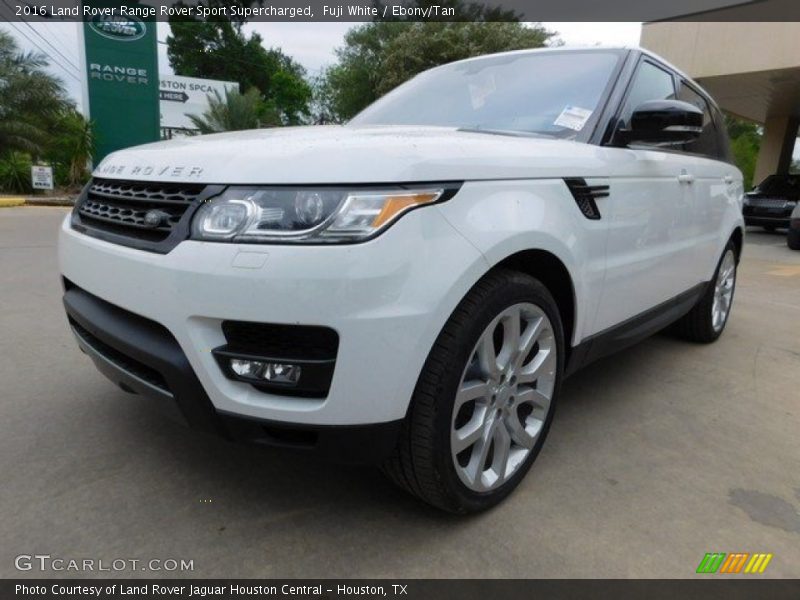 Fuji White / Ebony/Tan 2016 Land Rover Range Rover Sport Supercharged