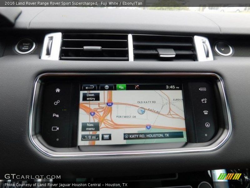 Fuji White / Ebony/Tan 2016 Land Rover Range Rover Sport Supercharged