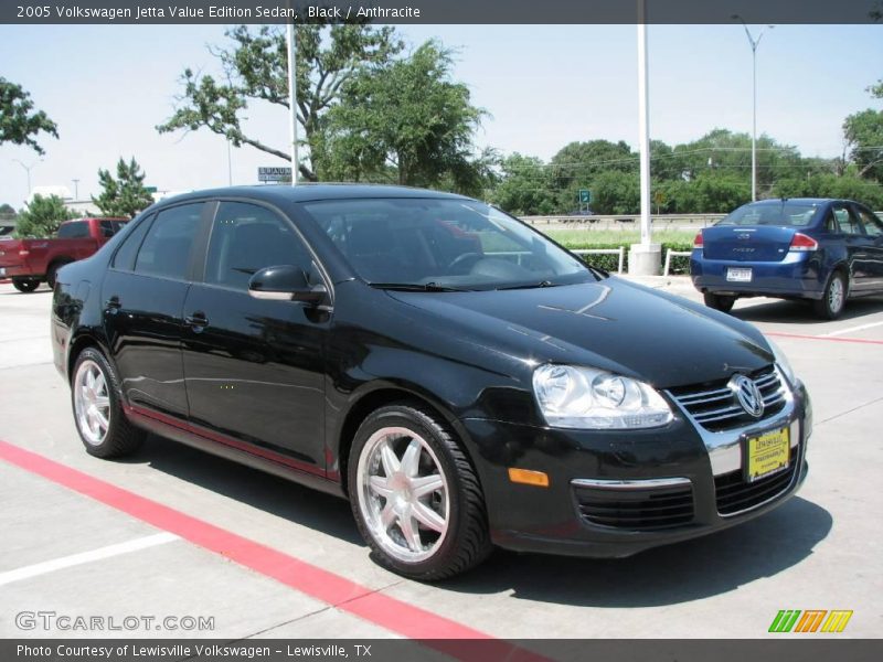 Black / Anthracite 2005 Volkswagen Jetta Value Edition Sedan