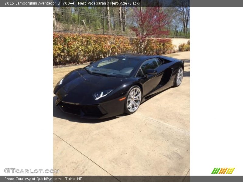 Nero Aldebaran / Nero Ade (Black) 2015 Lamborghini Aventador LP 700-4