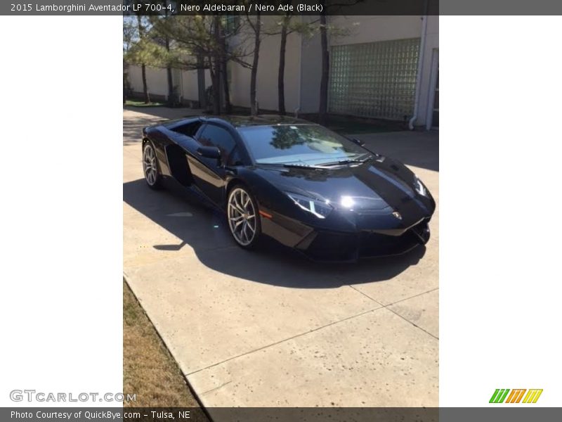 Nero Aldebaran / Nero Ade (Black) 2015 Lamborghini Aventador LP 700-4