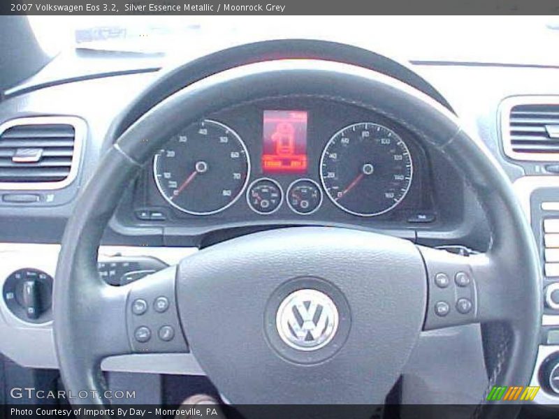 Silver Essence Metallic / Moonrock Grey 2007 Volkswagen Eos 3.2