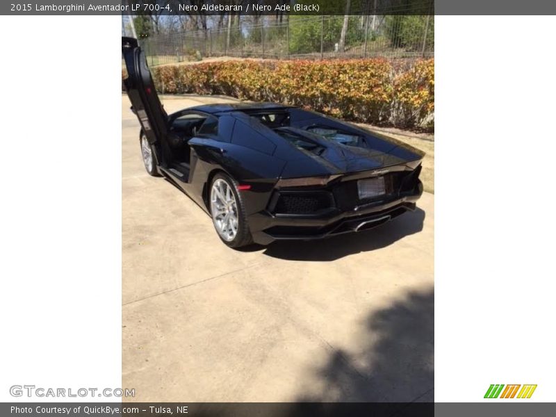 Nero Aldebaran / Nero Ade (Black) 2015 Lamborghini Aventador LP 700-4