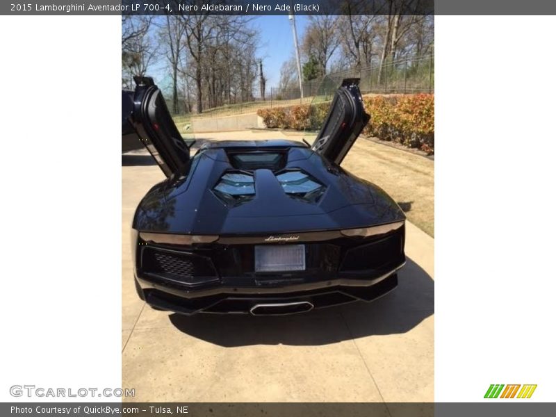 Nero Aldebaran / Nero Ade (Black) 2015 Lamborghini Aventador LP 700-4