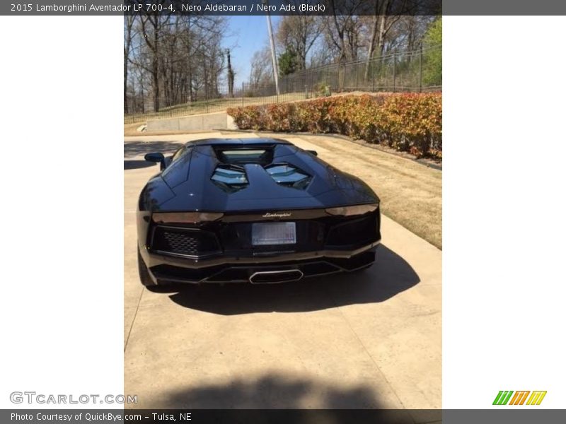 Nero Aldebaran / Nero Ade (Black) 2015 Lamborghini Aventador LP 700-4