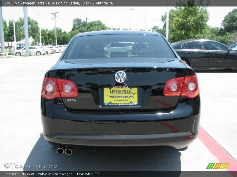 Black / Anthracite 2005 Volkswagen Jetta Value Edition Sedan