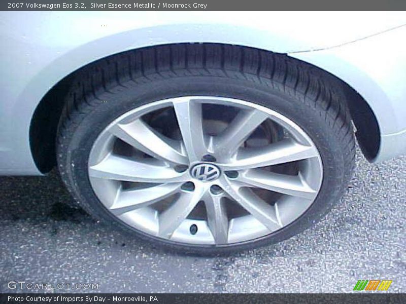 Silver Essence Metallic / Moonrock Grey 2007 Volkswagen Eos 3.2