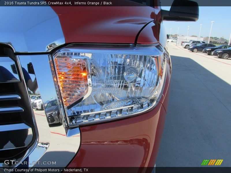 Inferno Orange / Black 2016 Toyota Tundra SR5 CrewMax 4x4