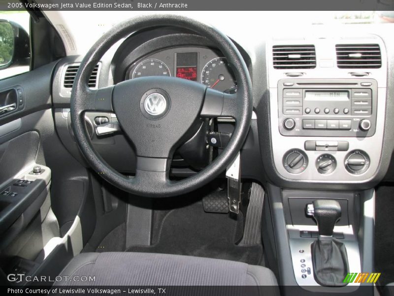 Black / Anthracite 2005 Volkswagen Jetta Value Edition Sedan