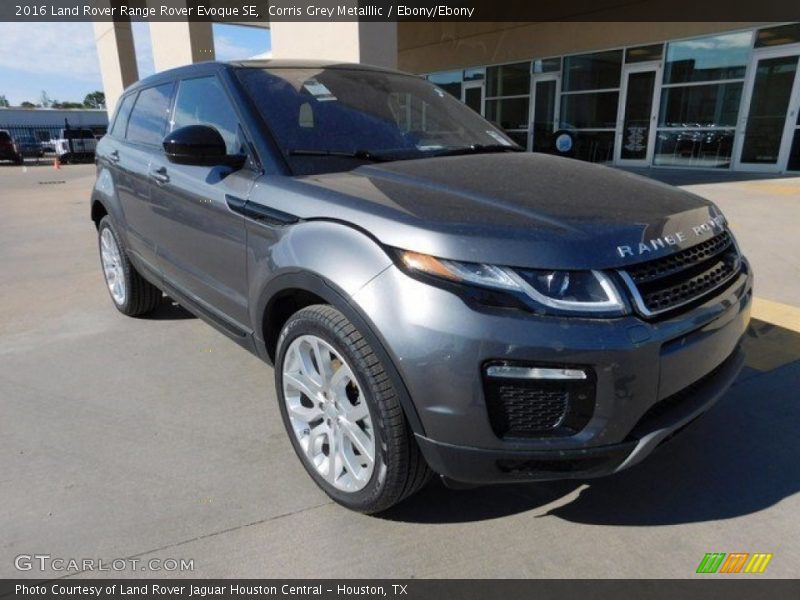 Corris Grey Metalllic / Ebony/Ebony 2016 Land Rover Range Rover Evoque SE