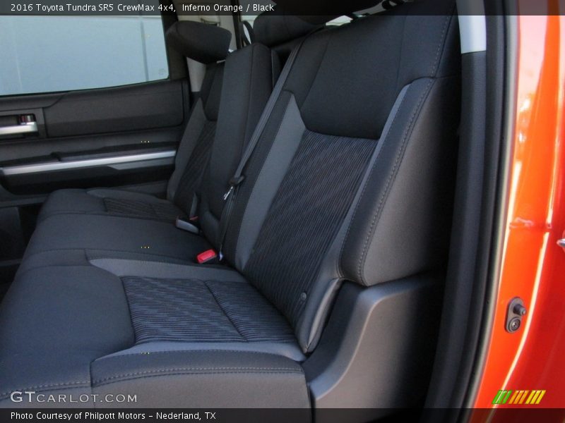 Inferno Orange / Black 2016 Toyota Tundra SR5 CrewMax 4x4