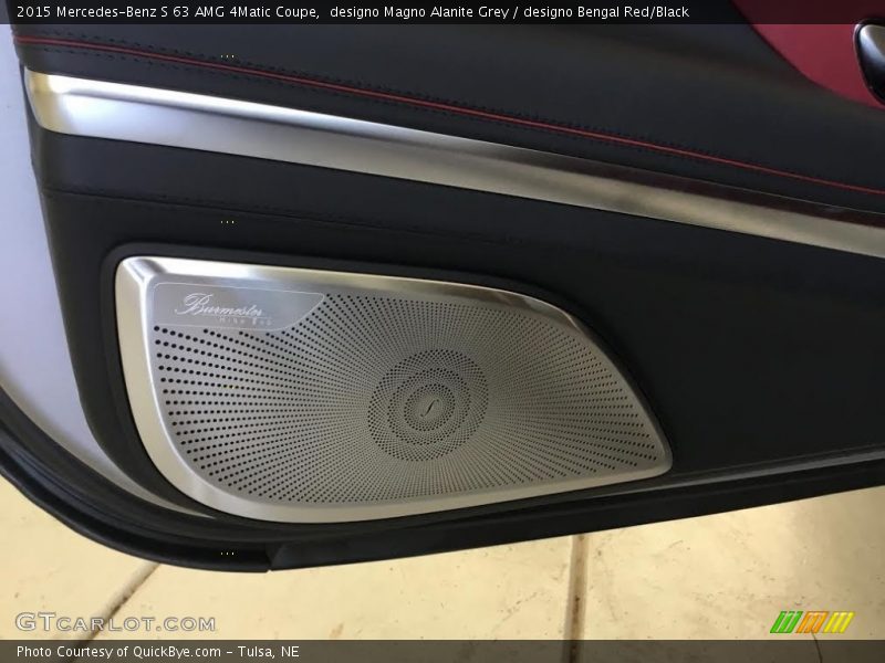 designo Magno Alanite Grey / designo Bengal Red/Black 2015 Mercedes-Benz S 63 AMG 4Matic Coupe