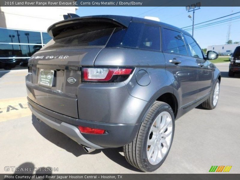 Corris Grey Metalllic / Ebony/Ebony 2016 Land Rover Range Rover Evoque SE