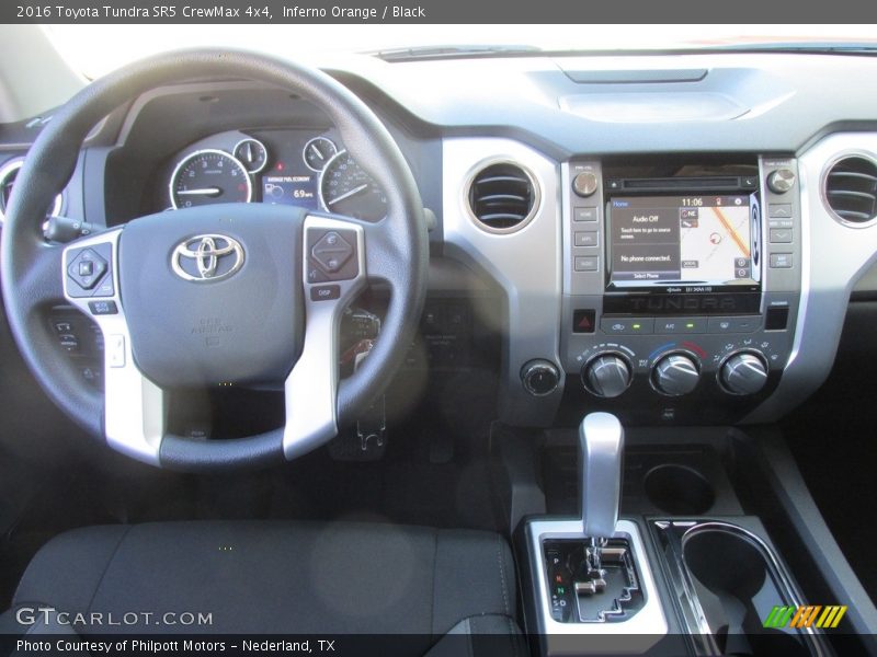 Inferno Orange / Black 2016 Toyota Tundra SR5 CrewMax 4x4