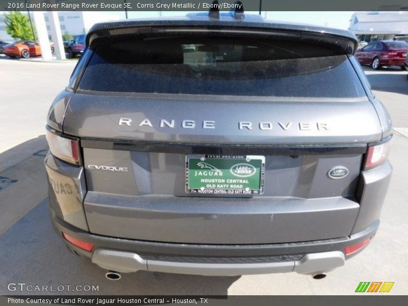 Corris Grey Metalllic / Ebony/Ebony 2016 Land Rover Range Rover Evoque SE