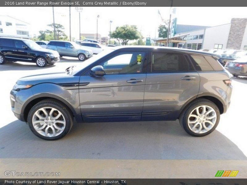 Corris Grey Metalllic / Ebony/Ebony 2016 Land Rover Range Rover Evoque SE