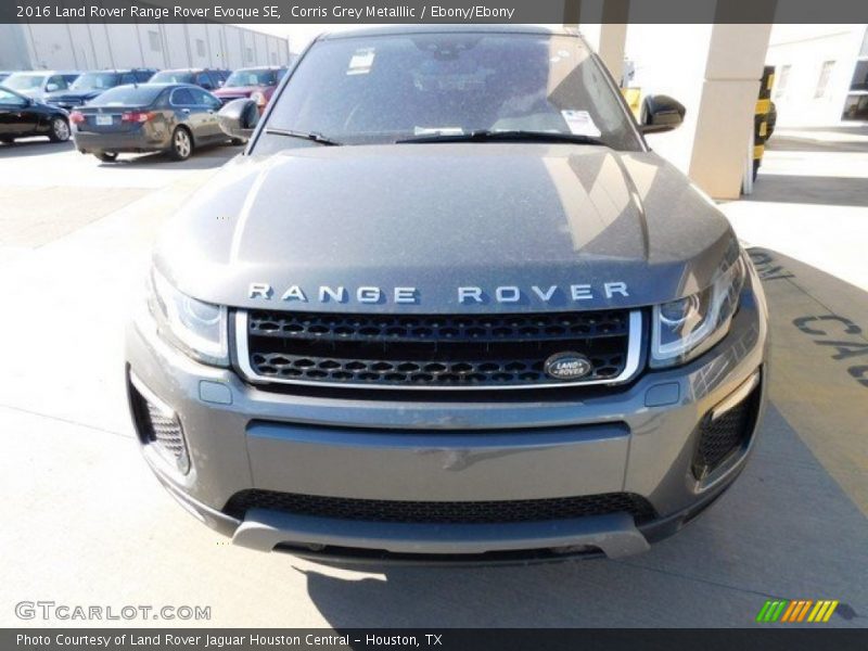 Corris Grey Metalllic / Ebony/Ebony 2016 Land Rover Range Rover Evoque SE
