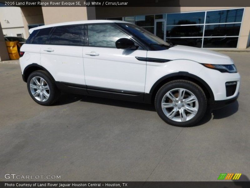 Fuji White / Cirrus/Lunar 2016 Land Rover Range Rover Evoque SE
