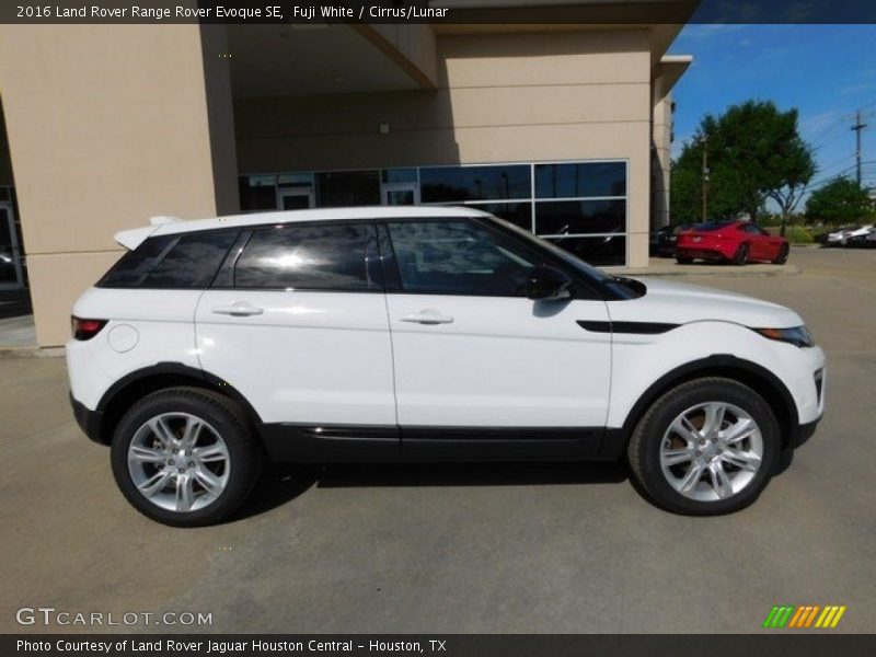 Fuji White / Cirrus/Lunar 2016 Land Rover Range Rover Evoque SE
