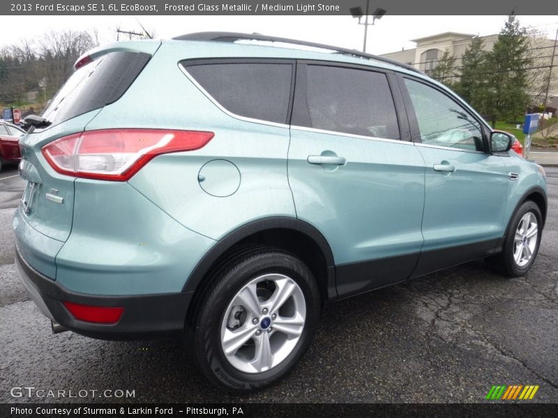 Frosted Glass Metallic / Medium Light Stone 2013 Ford Escape SE 1.6L EcoBoost