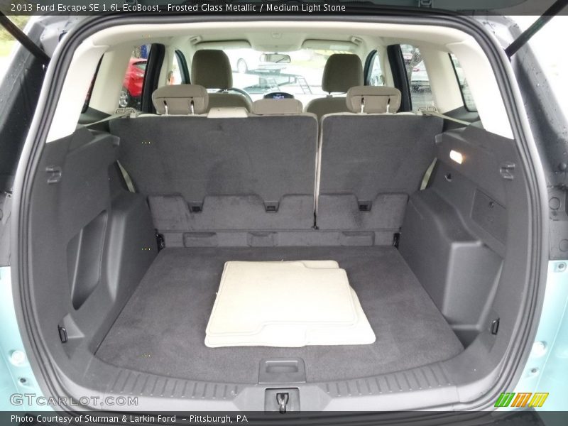Frosted Glass Metallic / Medium Light Stone 2013 Ford Escape SE 1.6L EcoBoost