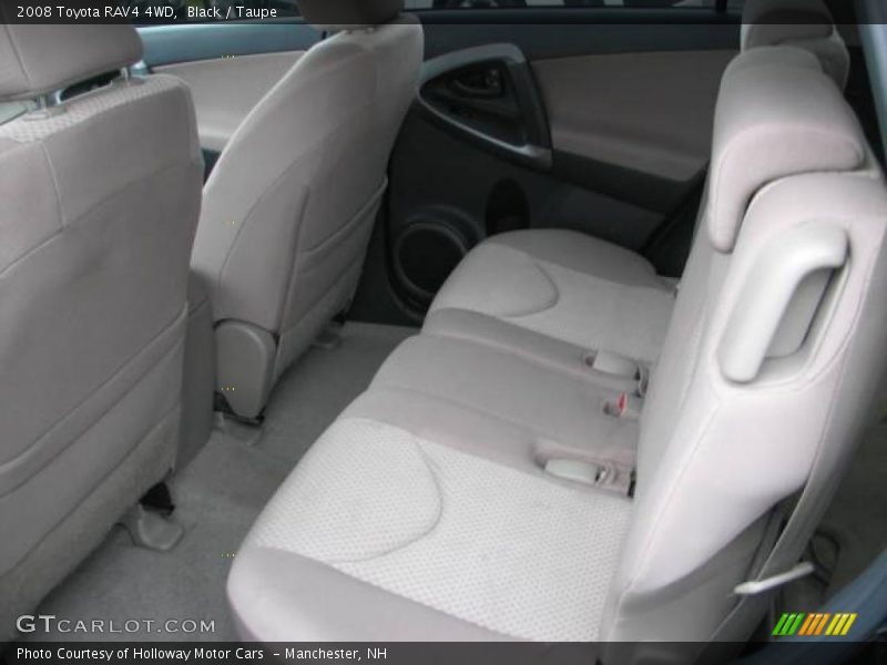 Black / Taupe 2008 Toyota RAV4 4WD
