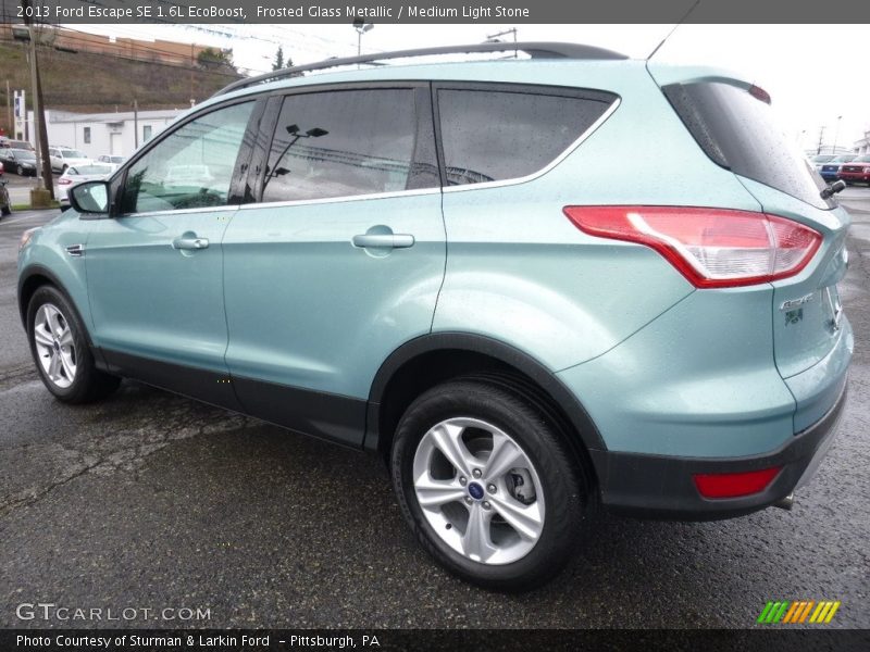 Frosted Glass Metallic / Medium Light Stone 2013 Ford Escape SE 1.6L EcoBoost