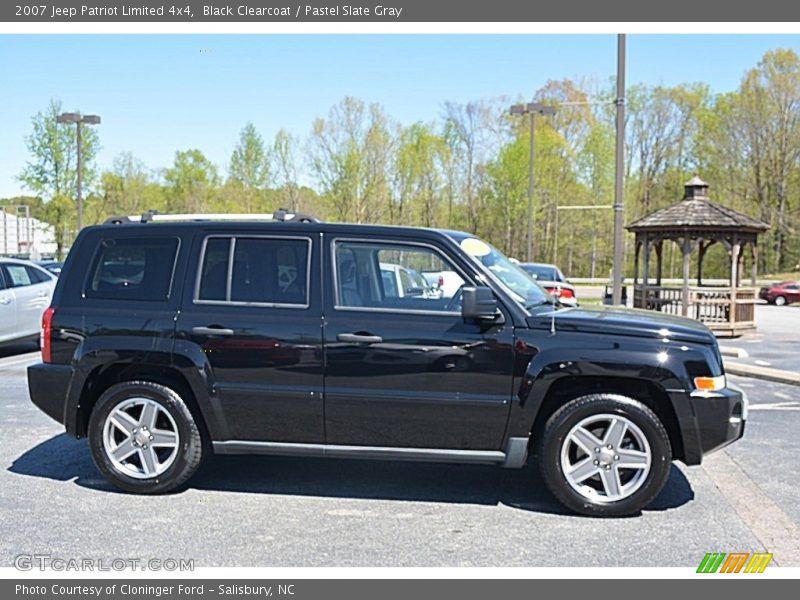 Black Clearcoat / Pastel Slate Gray 2007 Jeep Patriot Limited 4x4