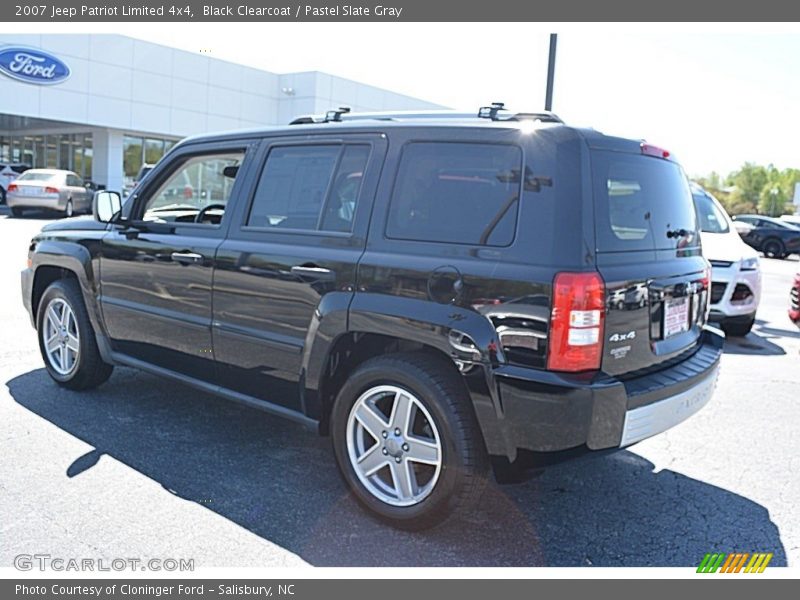 Black Clearcoat / Pastel Slate Gray 2007 Jeep Patriot Limited 4x4