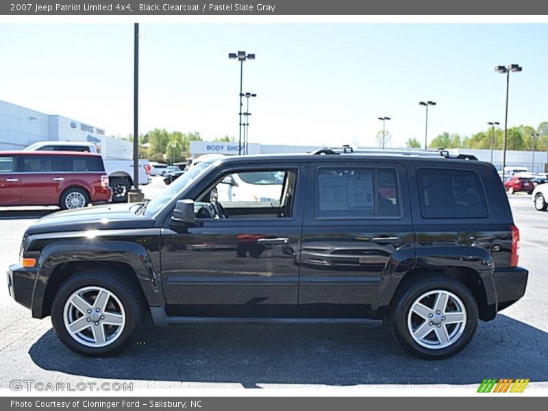 Black Clearcoat / Pastel Slate Gray 2007 Jeep Patriot Limited 4x4
