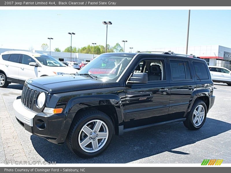 Black Clearcoat / Pastel Slate Gray 2007 Jeep Patriot Limited 4x4