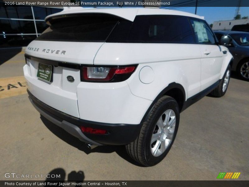Fuji White / Espresso/Almond 2016 Land Rover Range Rover Evoque SE Premium Package