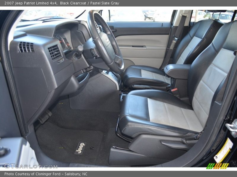 Black Clearcoat / Pastel Slate Gray 2007 Jeep Patriot Limited 4x4