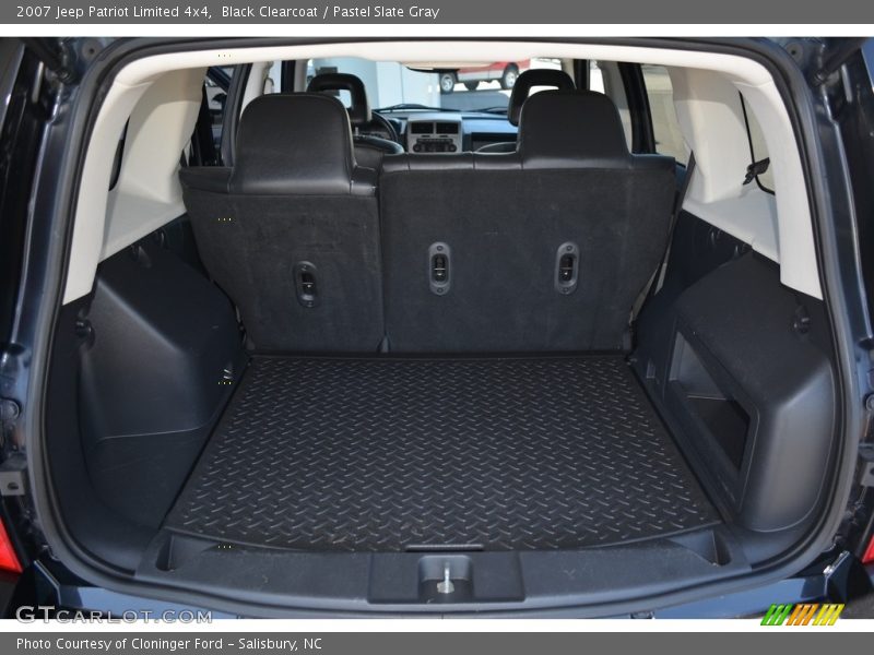 Black Clearcoat / Pastel Slate Gray 2007 Jeep Patriot Limited 4x4