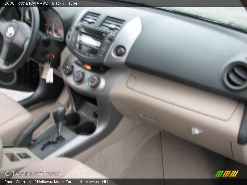Black / Taupe 2008 Toyota RAV4 4WD