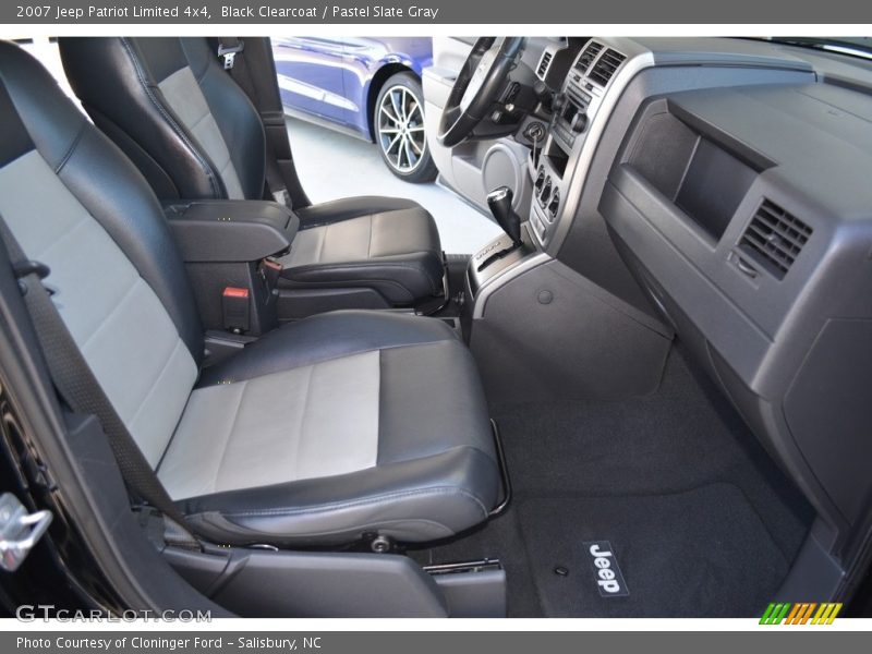 Black Clearcoat / Pastel Slate Gray 2007 Jeep Patriot Limited 4x4