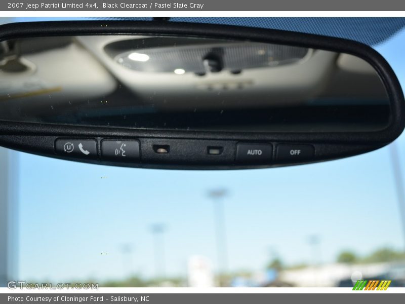 Black Clearcoat / Pastel Slate Gray 2007 Jeep Patriot Limited 4x4