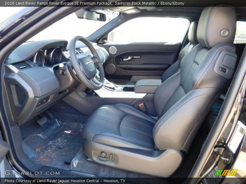 Santorini Black Metalllic / Ebony/Ebony 2016 Land Rover Range Rover Evoque SE Premium Package