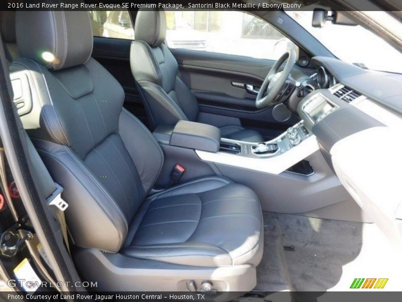Santorini Black Metalllic / Ebony/Ebony 2016 Land Rover Range Rover Evoque SE Premium Package