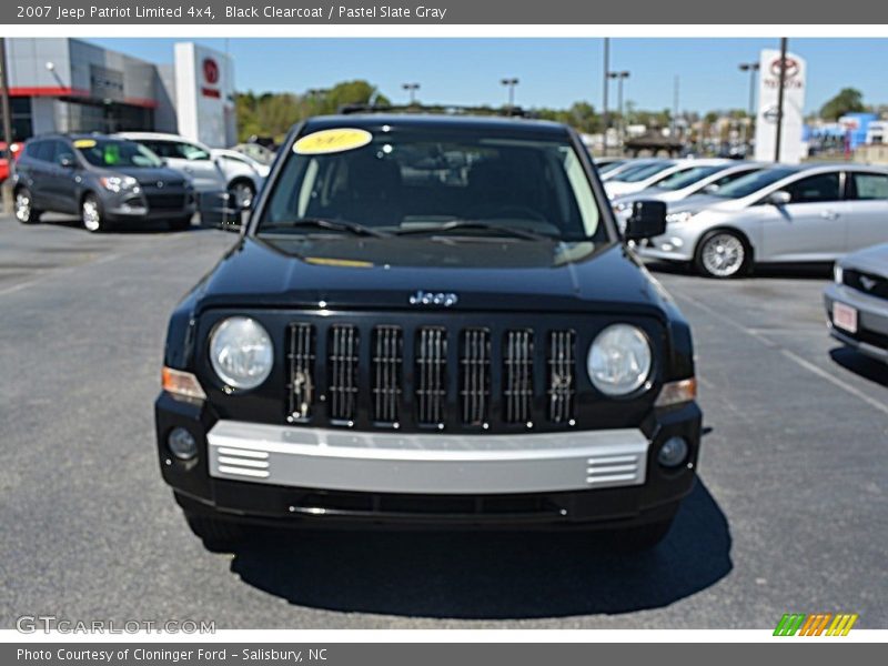 Black Clearcoat / Pastel Slate Gray 2007 Jeep Patriot Limited 4x4