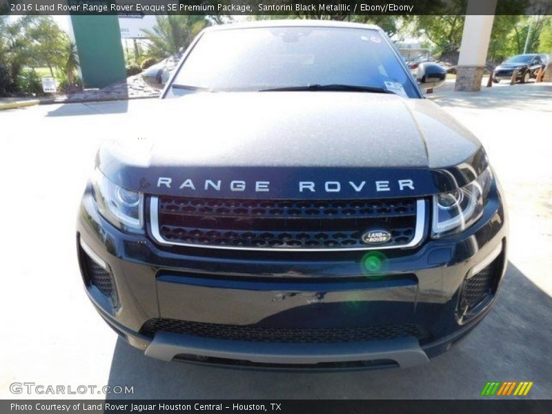 Santorini Black Metalllic / Ebony/Ebony 2016 Land Rover Range Rover Evoque SE Premium Package