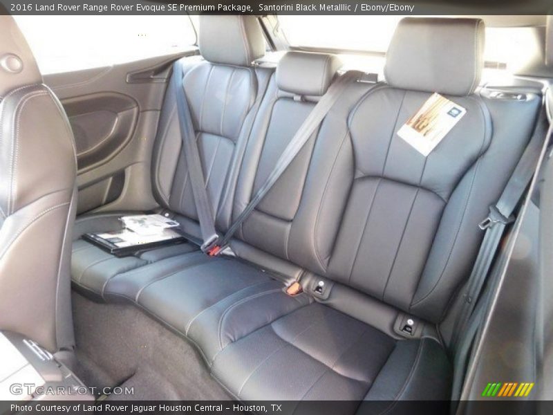 Santorini Black Metalllic / Ebony/Ebony 2016 Land Rover Range Rover Evoque SE Premium Package