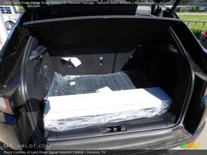 Santorini Black Metalllic / Ebony/Ebony 2016 Land Rover Range Rover Evoque SE Premium Package