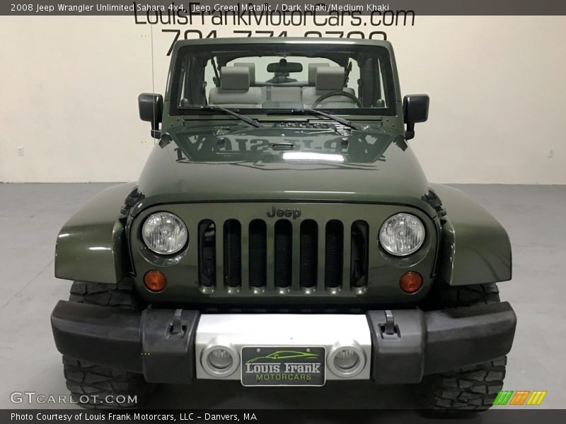 Jeep Green Metallic / Dark Khaki/Medium Khaki 2008 Jeep Wrangler Unlimited Sahara 4x4