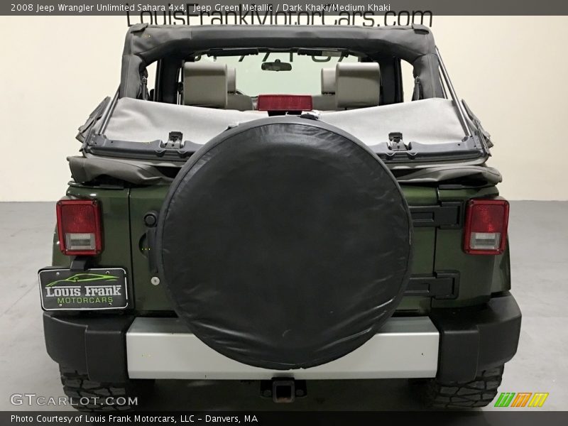 Jeep Green Metallic / Dark Khaki/Medium Khaki 2008 Jeep Wrangler Unlimited Sahara 4x4