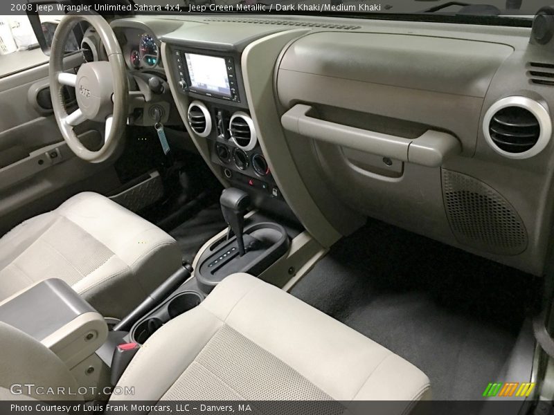 Jeep Green Metallic / Dark Khaki/Medium Khaki 2008 Jeep Wrangler Unlimited Sahara 4x4
